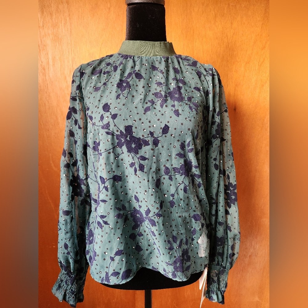 SNIDEL polkadot sheer